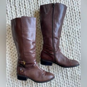 Ralph Lauren Mariah Leather Riding Boots